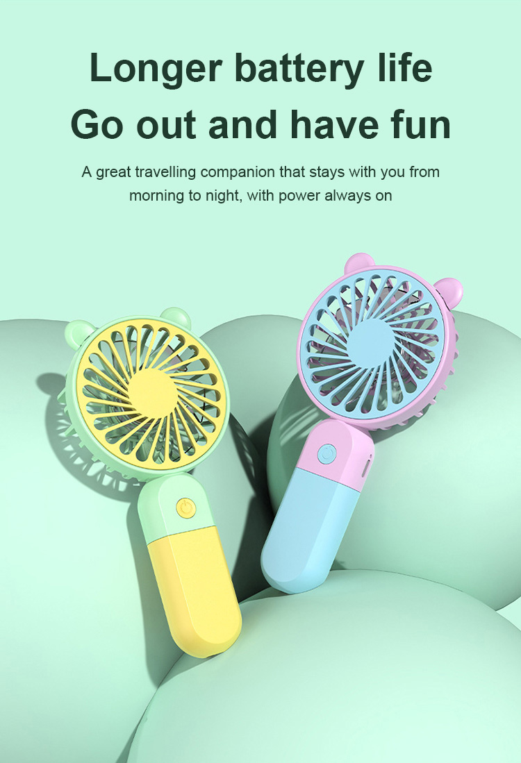 Handheld Fan,Y19 Portable Fan, Air Cooling Desktop Fan Y19, Rechargeable Fan, Mini Fan with Base, Y19 Small Fan, Y19 Pocket Fan, Mini Fans Y19